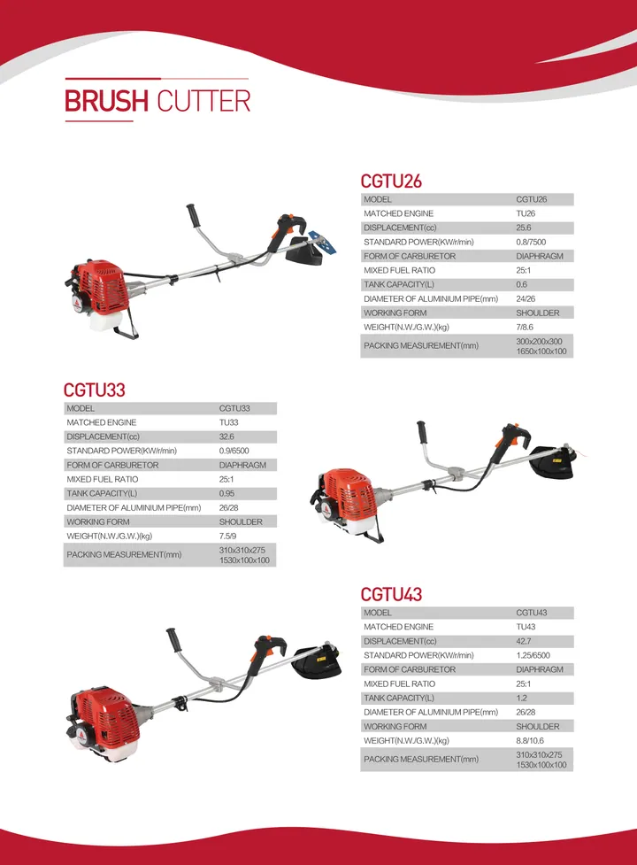 Brush Cutter — catalogue page 04