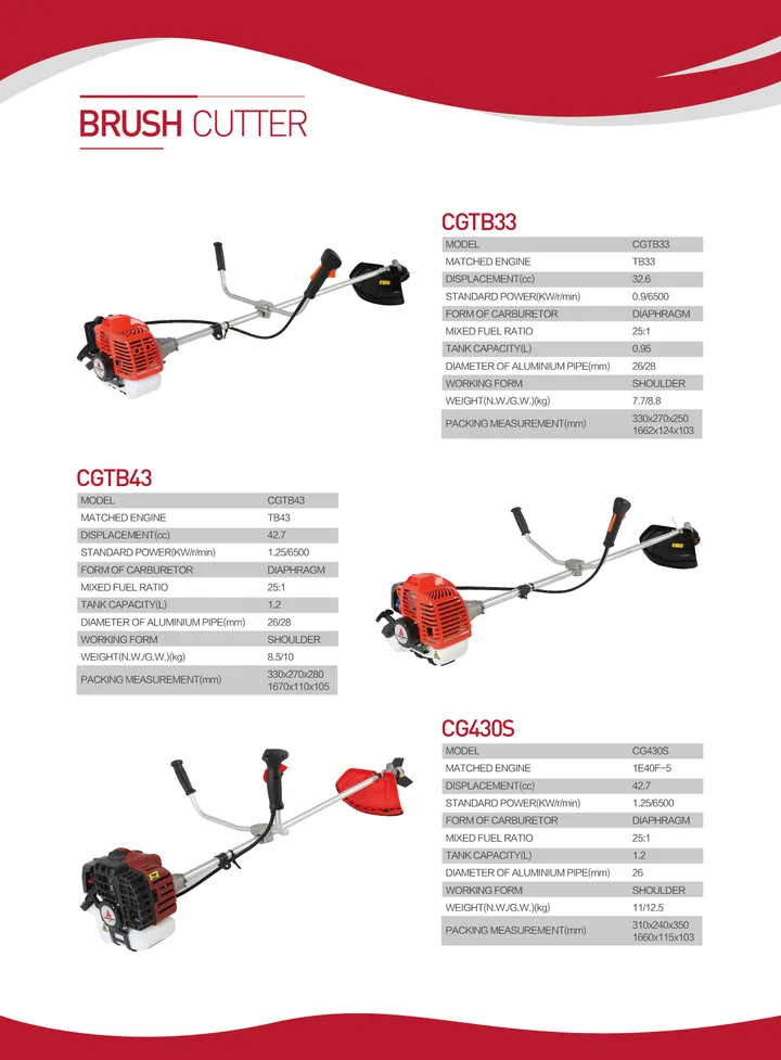 Brush Cutter — catalogue page 07