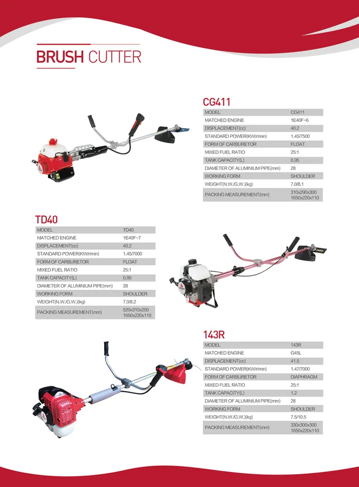 Brush Cutter — catalogue page 08