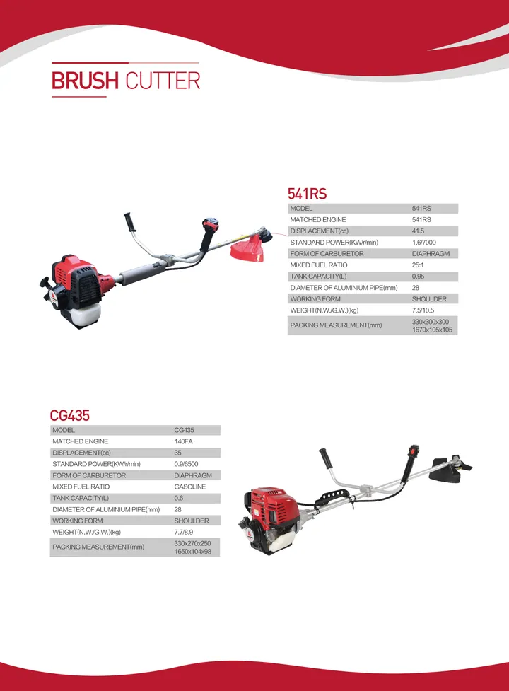 Brush Cutter — catalogue page 09