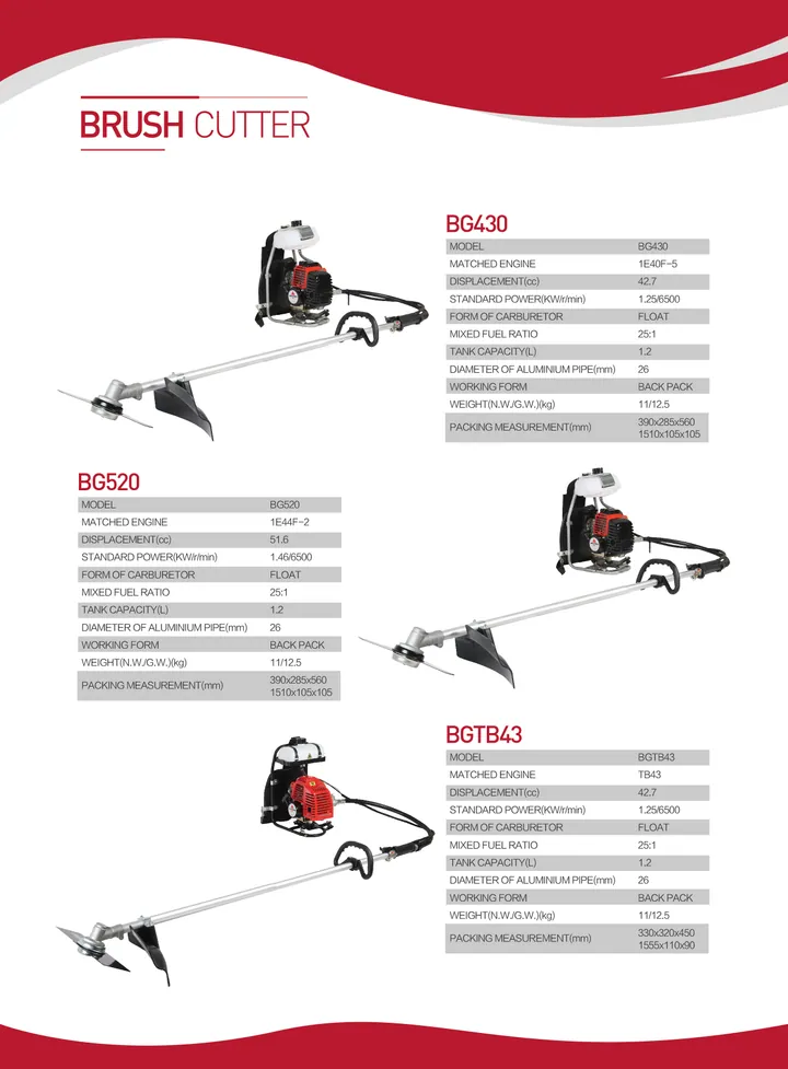 Brush Cutter — catalogue page 11