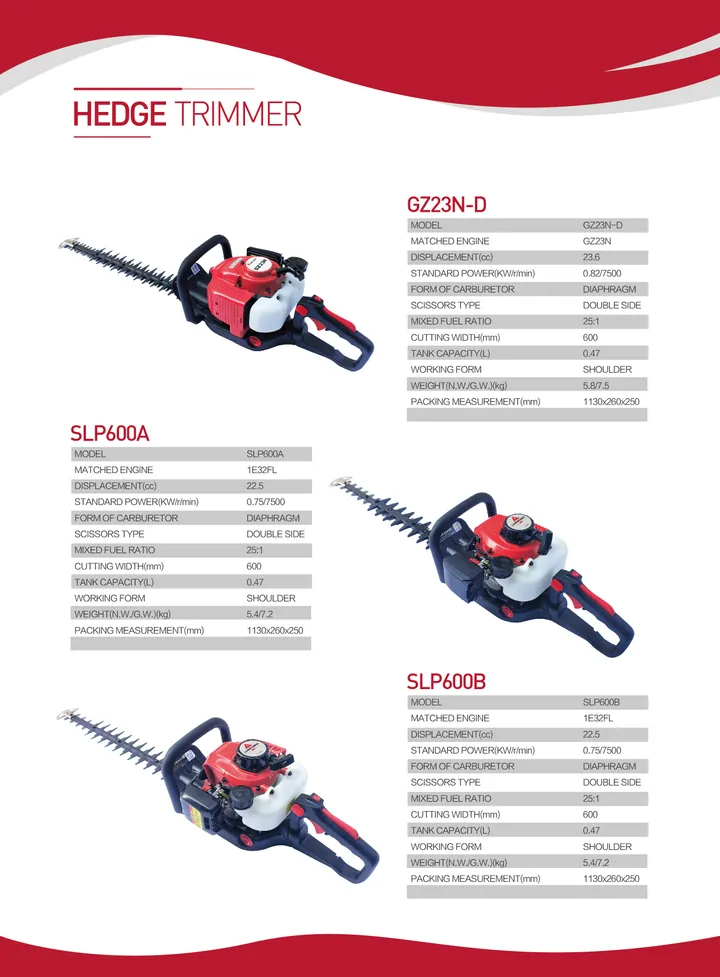 Hedge Trimmer — catalogue page 13