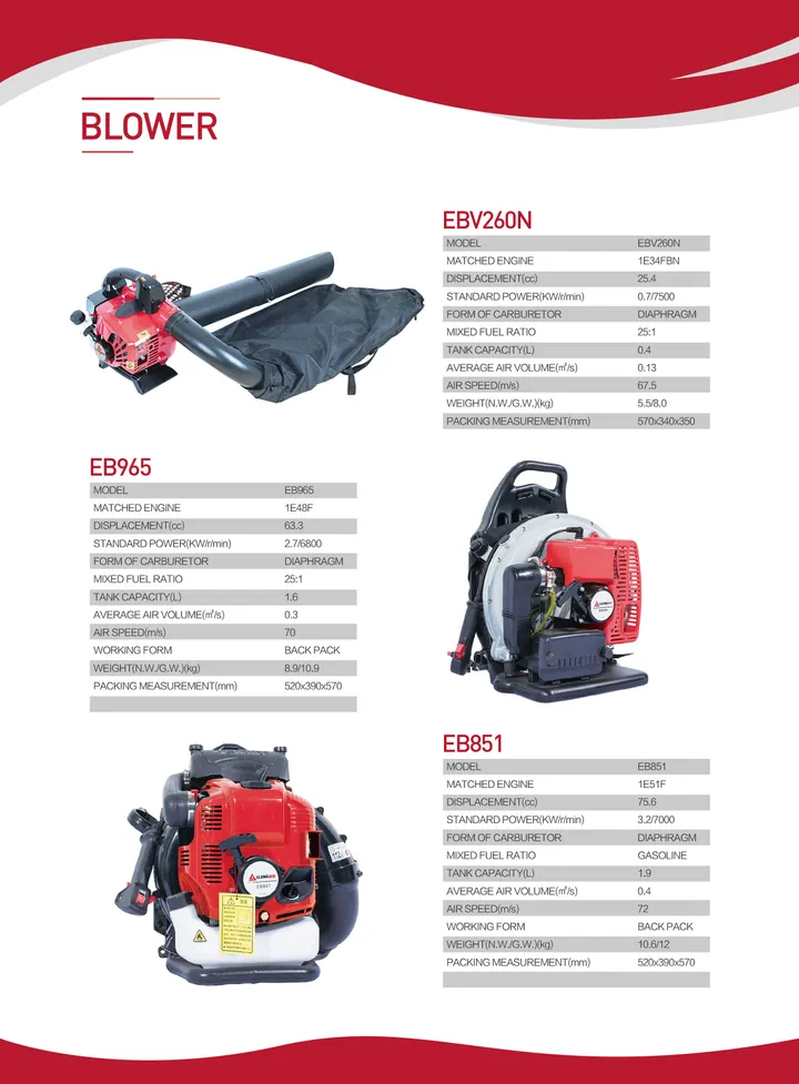 Blower — catalogue page 20