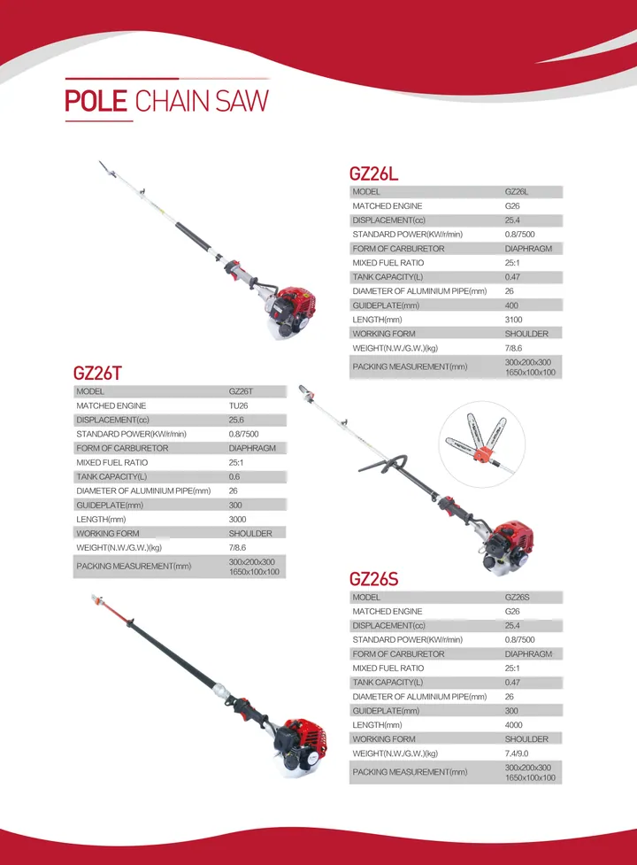 Pole Chain Saw — catalogue page 25