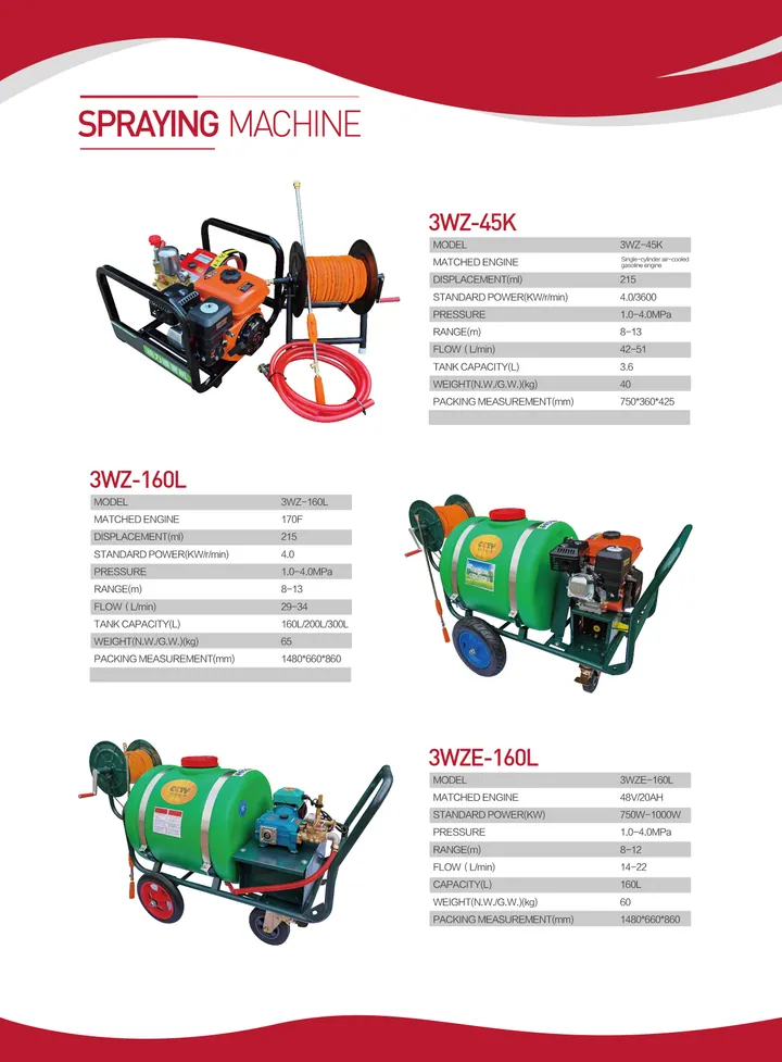 Spraying Machine — catalogue page 34